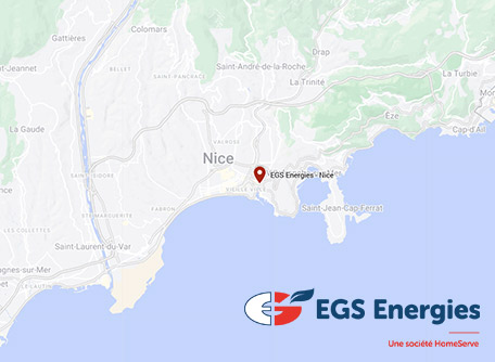 L'agence EGS Energies à Nice, chauffagiste local (anciennement Electrogaz)