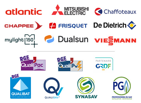 Tous nos certification et partenaires | EGS Energies
