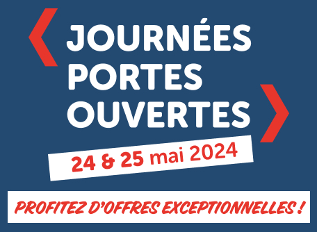 Portes ouvertes et offres spéciales : RDV les 24-25 mai 2024 !